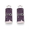 Fruit Alloy Enamel Charms PALLOY-S058-01P-12-2