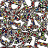 Cloth Iron On Alphabet Patches X-FIND-TAC0002-03-5