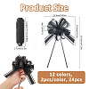 24Pcs 12 Colors Plastic Pull Bows AJEW-FH0008-99-2
