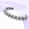 316 Surgical Stainless Steel Cuff Bangles BJEW-C142-02AS-3