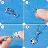 30Pcs Filigree Rack Plating Brass Pendant Pinch Bails KK-SP0002-02-6