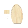 Wooden Necklace Displsys NDIS-WH0003-01-3