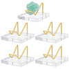 Acrylic Alloy Base Bracket AJEW-WH0816-066G-1