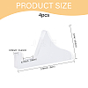 4Pcs Acrylic Stand Base for Photo Frame ODIS-CA0001-28A-2