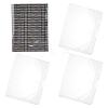 Rectangle A5 PVC Book Covers OFST-WH0050-012-1