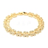 Cherry Brass Micro Pave Cubic Zirconia Chain Bracelets BJEW-L703-01B-G-4