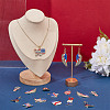 26Pcs 13 Styles Independence Day Theme Alloy Enamel Pendants ENAM-AR0001-88-4
