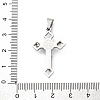Non-Tarnish 304 Stainless Steel Pendants X-STAS-D087-02P-1-3