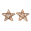 Star Shape Rattan Vine Wreath Garland Decoration DIY-B022-03C-3