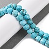 Natural Howlite Beads Strands G-G001-B03-05-2