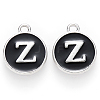 Platinum Plated Alloy Charms ENAM-S118-02Z-P-1
