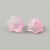Handmade Lampwork Bead Caps LAMP-WH0005-03D-1