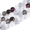Electroplate Glass Beads Strands EGLA-N022-03A-A01-1