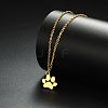 304 Stainless Steel Pendants LS-STAS-E501-01G-01-2