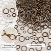 360Pcs 4 Styles Alloy Soldered Closed Jump Rings KK-PH0010-13AB-4