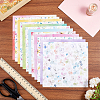 24 Sheets 12 Styles Flower Scrapbook Paper Pads DIY-WH0304-989B-4