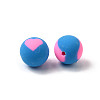 Handmade Polymer Clay Beads CLAY-I011-01B-12-3