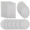 150Pcs 3 Styles Paper Greaseproof Wrap Tissue AJEW-CN0004-31-6