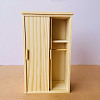 Mini Wood Scale Replica Pull-out Wardrobe PW-WG7B559-01-2