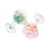 Luminous Transparent Resin Pendants RESI-K048-08-4