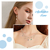 16Pcs 8 Colors Brass Micro Pave Cubic Zirconia Pendants KK-HS0001-89-6