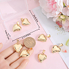 8Pcs Rack Plating Brass Pendants KK-BBC0015-09-3