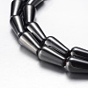 Magnetic Synthetic Hematite Bead Strands X-G-A164-16-1