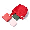 Christmas Hat Velvet Drawstring Bags ST-CJ0001-01A-3