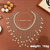 Iron Coin Tassel Skirt Body Chains for Sexy Bikini WG065A6-02-2
