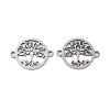 Tarnish Resistant 201 Stainless Steel Connector Charms STAS-A090-17P-1