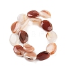 Natural Striped Agate/Banded Agate Beads Strands G-Z061-C09-04-3