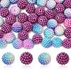 100Pcs 2 Styles Imitation Pearl Acrylic Beads OACR-YW0002-58A-1