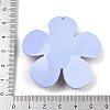 Opaque Printed Acrylic Big Pendants MACR-I035-01D-3