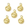 Brass Micro Pave Cubic Zirconia Bird Charms KK-E068-VB014-4