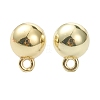 Spray Painted Alloy Stud Earrings Findings FIND-I015-A01-2