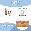 Opaque Acrylic Beads MACR-TAG0001-07U-3