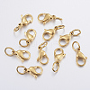 Ion Plating(IP) 304 Stainless Steel Lobster Claw Clasps X-STAS-P139-A13-G-2
