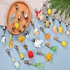 8Pcs Dog Resin Tablecloth Weights HJEW-SW00128-15-8