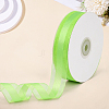 1Roll Solid Color Organza Ribbons ORIB-CY0001-02J-3
