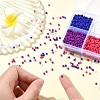 72G 4 Styles Glass Seed Beads SEED-YW0002-77D-4