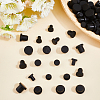 50Pcs 5 Styles Silicone Hole Plugs AJEW-GF0011-62I-3
