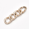 UV Plating ABS Plastic Linking Rings LS-X-CCB-S162-02RG-3