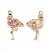 Alloy Rhinestone Pendants PALLOY-P287-16LG-03-1