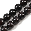 Round Natural Garnet Beads Strands X-G-D751-8mm-2