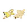Rack Plating Alloy Enamel Pendants FIND-A040-08C-01G-2