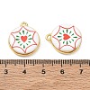 Printed Brass Pendants KK-CBAF9BC-15G-01-3