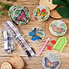 5D DIY Diamond Painting Cup Mat Kits DIY-TAC0021-09A-17