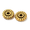 Tibetan Style Alloy Spacer Beads TIBE-P003-42AG-1