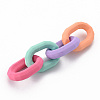 Rubberized Style Acrylic Linking Rings MACR-T041-11-2