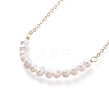 Natural Cultured Freshwater Pearl Beaded Necklaces X-NJEW-JN02746-1